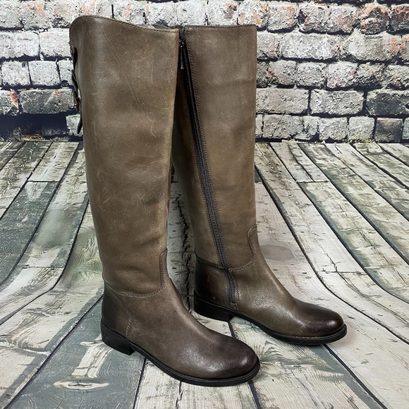 Vince Camuto Shoes - Vince Camuto Heeled Knee High  Leather Boots